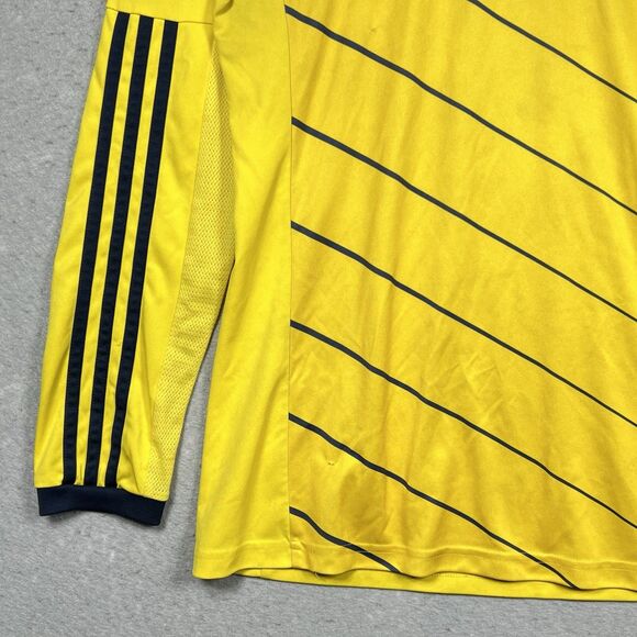 Adidas Columbia 2014-2015 Yellow Soccer Futbol Football Jersey Men’s Small - Picture 4 of 14